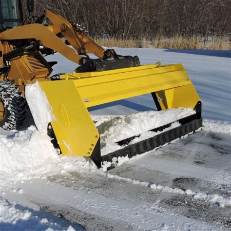 homemade snow blade for skid steer|best skid steer snow pusher.